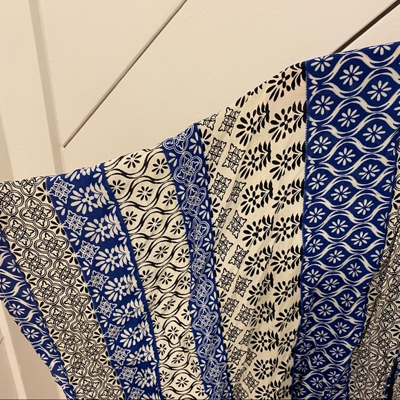 Velvet Boho Kimono-Style Cover Up - Picture 5 of 6